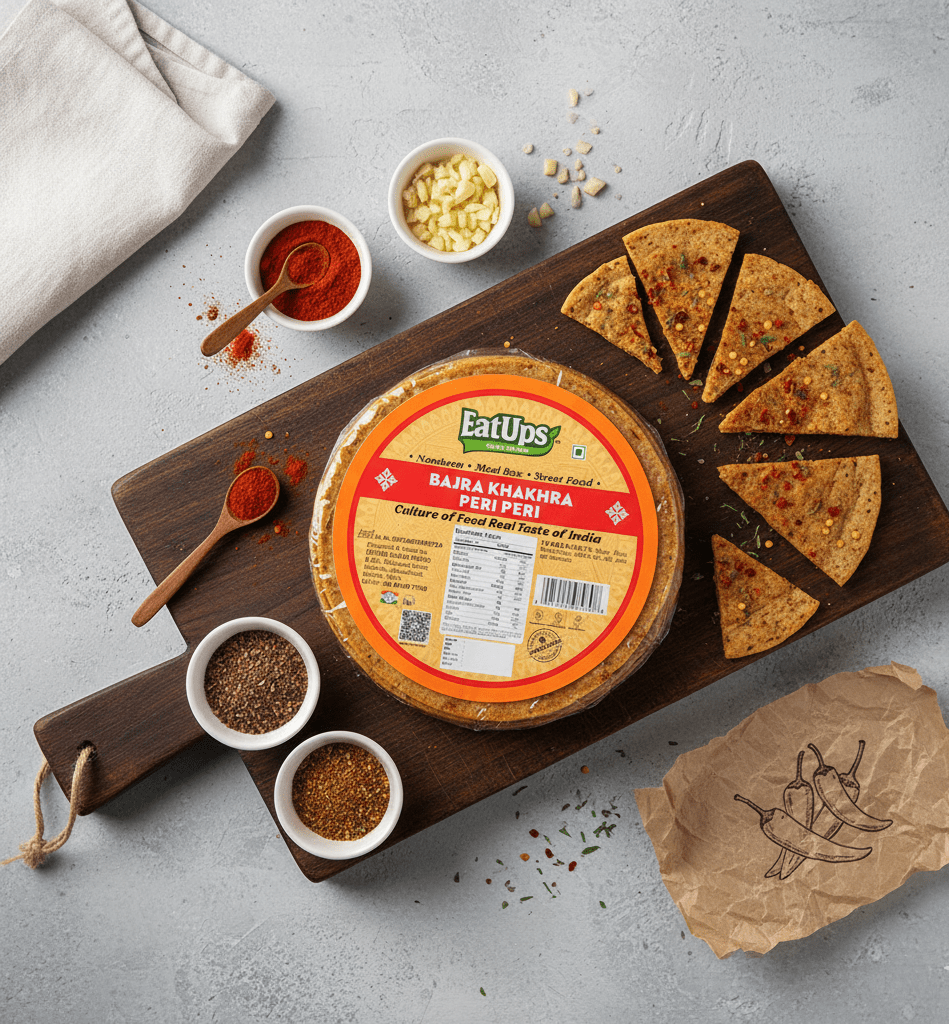 Bajra peri peri Khakhra